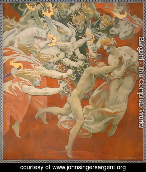 Sargent - Orestes Pursued By The Furies