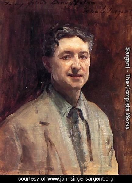 Sargent - Portrait Of Daniel J  Nolan