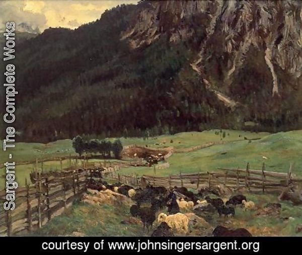 Sargent - Sheepfold In The Tirol