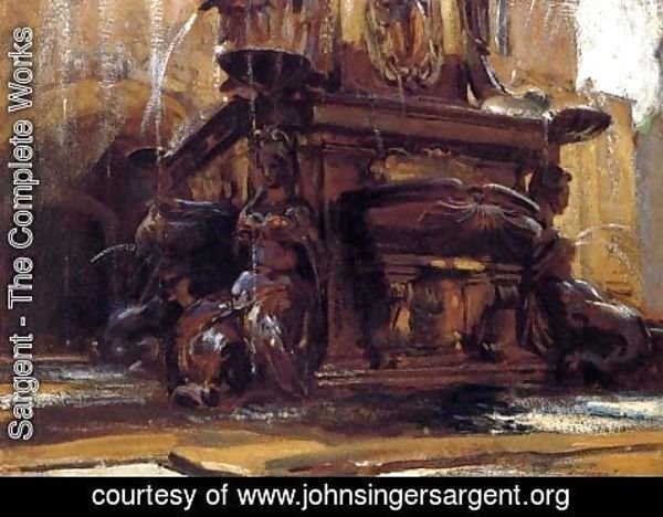 Sargent - Fountain At Bologna
