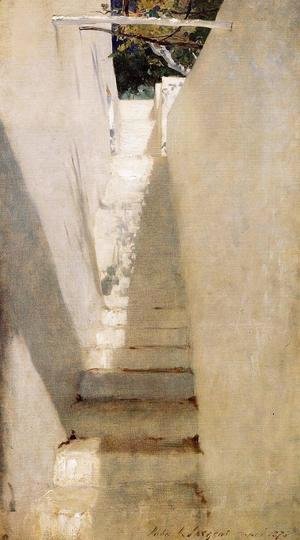 Sargent - Staircase In Capri