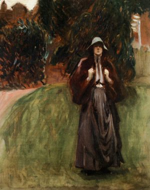 Sargent - Portrait Of Miss Clementina Austruther Thompson