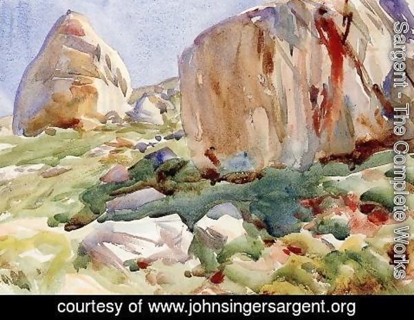 Sargent - The Simplon  Large Rocks